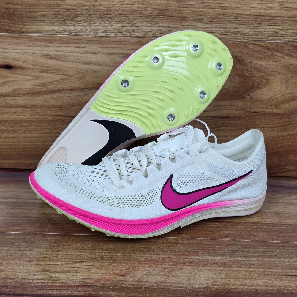 Nike ZoomX Dragonfly Sail White Pink Track Spikes CV0400-101 Size M6 / W7.5 - Picture 2 of 10